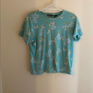 Eddie Bauer floral shirt